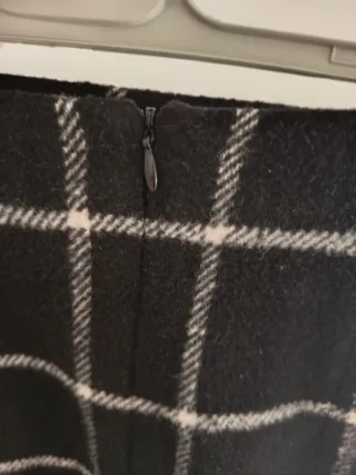 Falda mini de cuadros