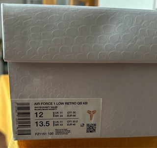 Nike Air Force 1 Low Retro QS KB Talla 46