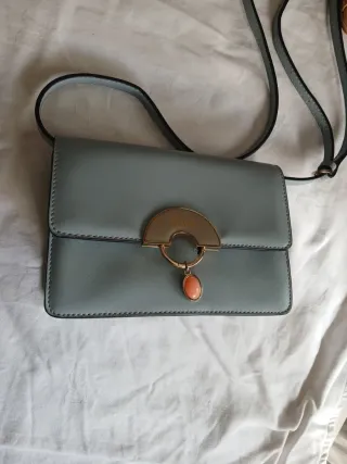 Bolso Tous Original Azul y Dorado