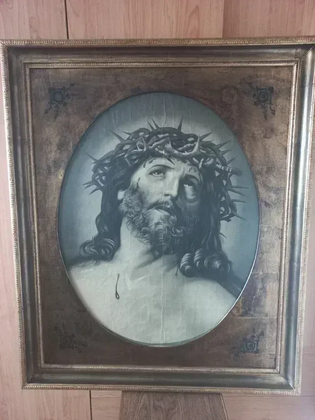 Cuadro Cristo con Corona de Espinas