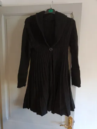 Cárdigan Negro Talla M