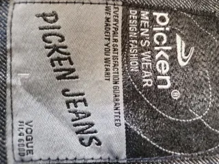 Chaqueta impermeable Picken azul/gris