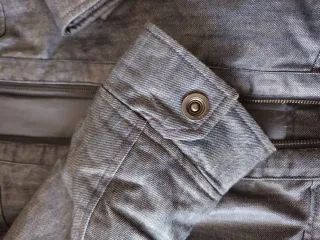 Chaqueta impermeable Picken azul/gris