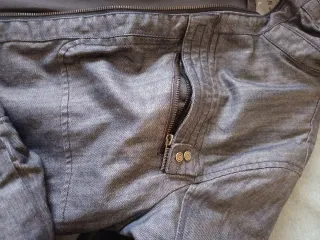 Chaqueta impermeable Picken azul/gris