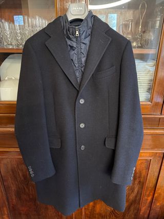 Cappotto Prada Nero Taglia 52