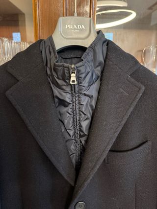 Cappotto Prada Nero Taglia 52