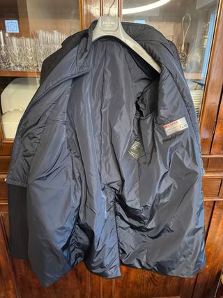 Cappotto Prada Nero Taglia 52