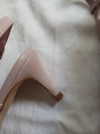 Zapatos GAUDI Slingback Rosa y Dorado