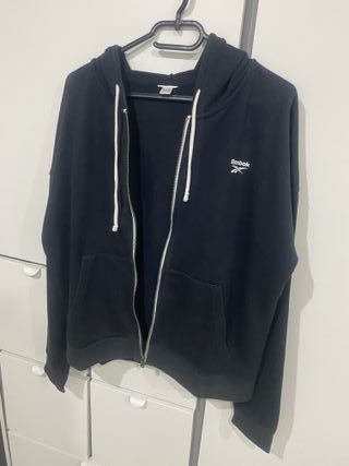 Sudadera Reebok con cremallera Talla L