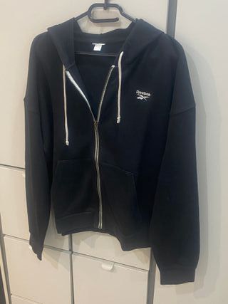Sudadera Reebok con cremallera Talla L