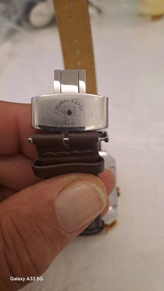 Orologio Montecarlo scheletrato uomo