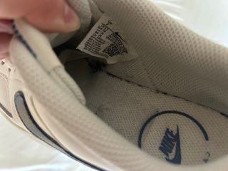 Zapatillas blancas Nike Court Vision talla 38.