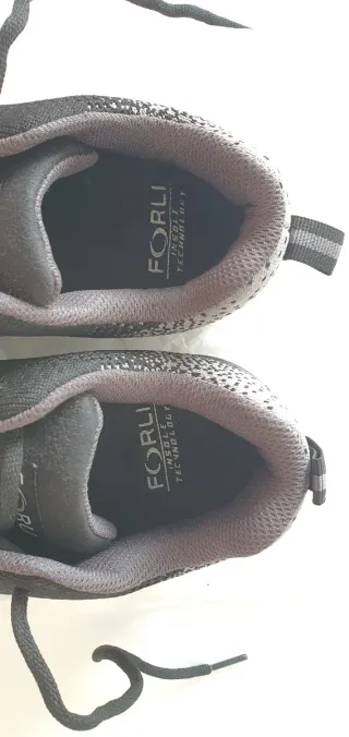 Zapatos de seguridad negros y grises n° 39