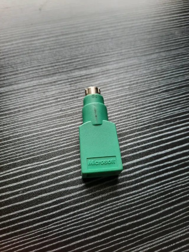 KIT VINTAGE Adattatore + Microsoft mouse PS/2