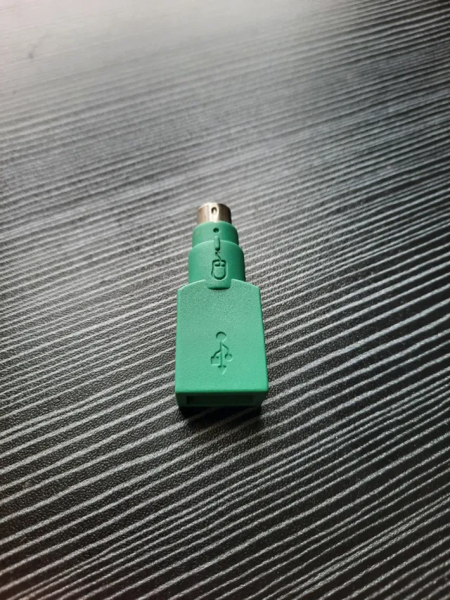 KIT VINTAGE Adattatore + Microsoft mouse PS/2