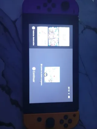 Nintendo Switch Rosa y Morado