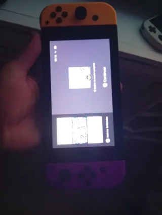 Nintendo Switch Rosa y Morado