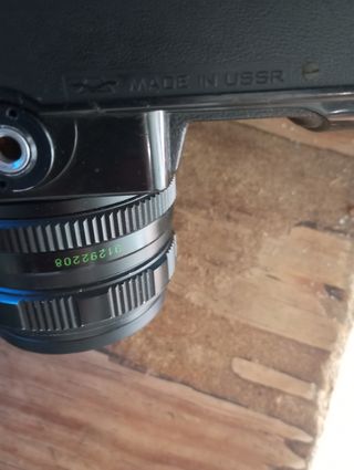 Cámara Zenit 122 Helios-44M-6