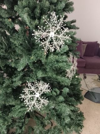 Fiocco di neve decorazione albero di Natale n 04
