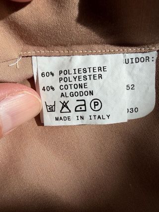 Camisa manga larga marrón