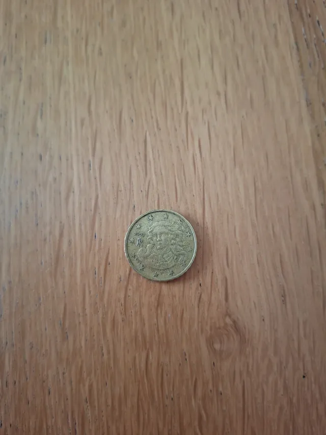 Moneda 10 céntimos Euro 2002