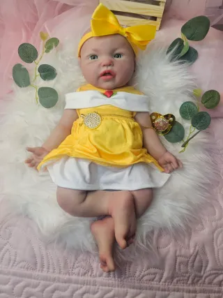 Muñeca Reborn Silicona 45 cm