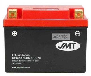 BATERÍA DE LITIO 12N5-4B 12N5.5-4A HJB5-FP KAWASAKI YAMAHA JMT