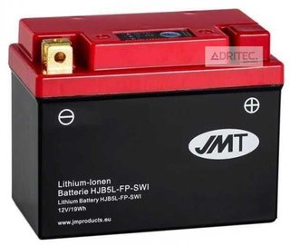 BATERÍA DE LITIO HJB5L-FP APRILIA HONDA KAWASAKI KYMCO SUZUKI YAMAHA JMT