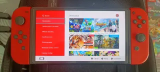 Nintendo Switch OLED Mario + Accesorios