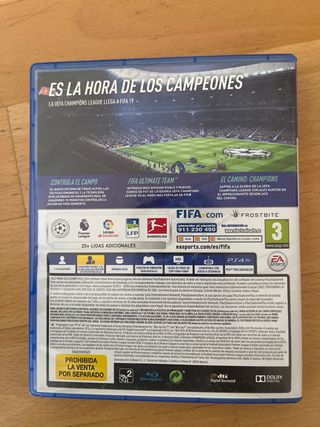 Lote 4 Juegos FIFA PS4 (17, 19, 20, 22)
