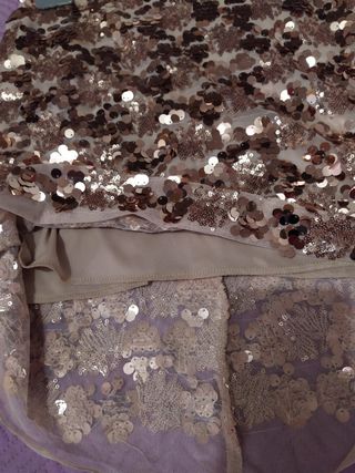 Falda fiesta lentejuelas a estrenar