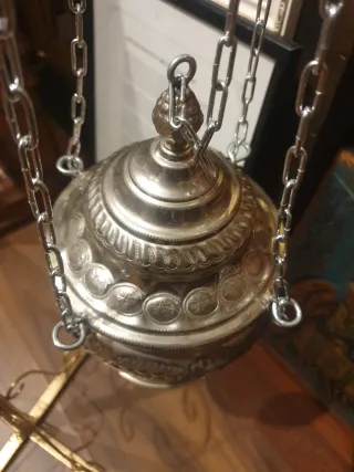 Juego de 3 incensarios y apaga velas