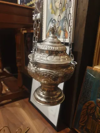 Juego de 3 incensarios y apaga velas