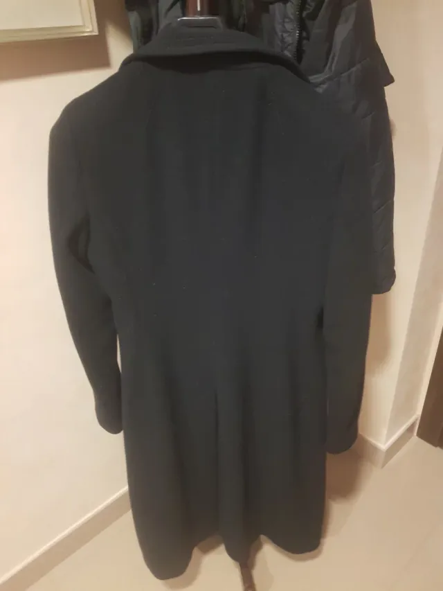 Abrigo United Colors of Benetton Negro Lana