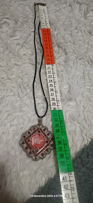 Collana ciondolo mandala etnico boho