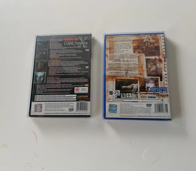 Resident Evil 4 e Code Veronica X per PS2