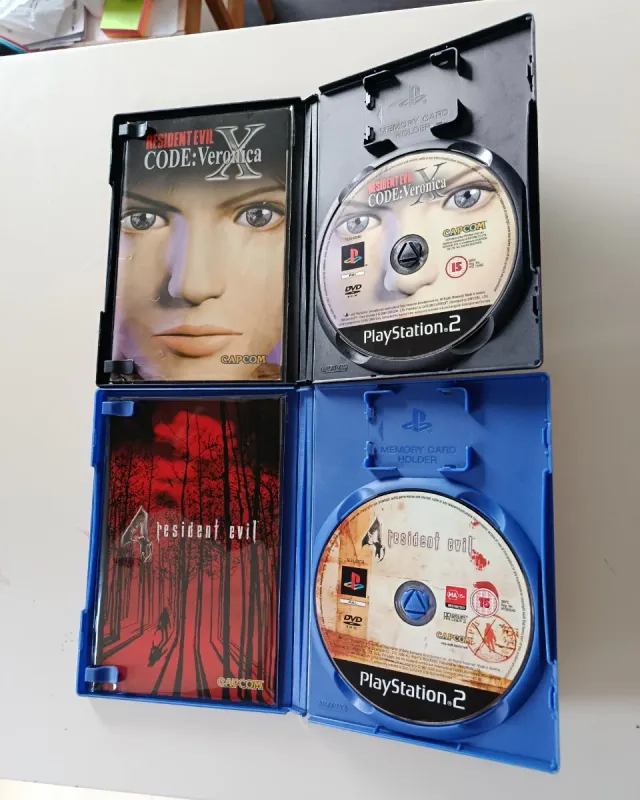 Resident Evil 4 e Code Veronica X per PS2