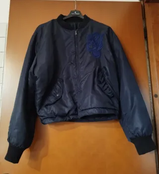 Bomber Valentino Blu Vintage