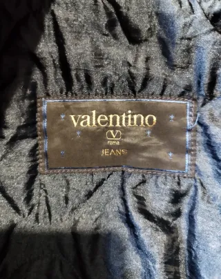 Bomber Valentino Blu Vintage