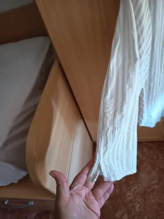 CAMISA RAYAS - CUELLO MAO STRADIVARIUS