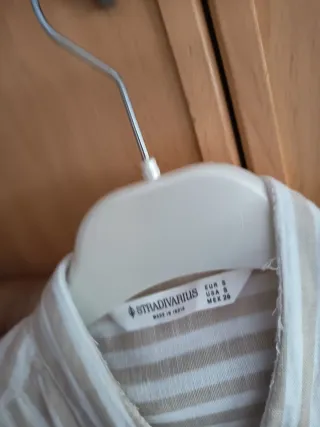 CAMISA RAYAS - CUELLO MAO STRADIVARIUS