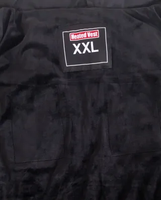 Chaquetón sin mangas Shaalek negro