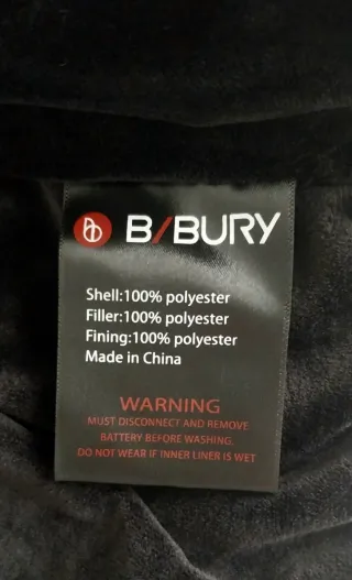 Chaquetón sin mangas Shaalek negro