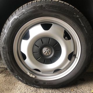 Ruedas Volkswagen T6 17” + neumaticos Continental