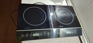 Placa de inducción doble