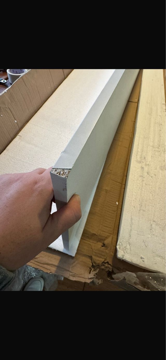 Mueble TV 55' Blanco y Negro