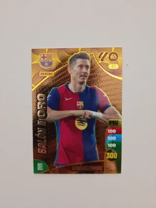 Cromo Adrenalyn Lewandowski Balón de Oro