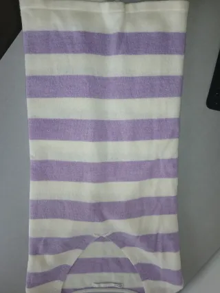 Jersey ONLY rayas lila y blanco Talla S