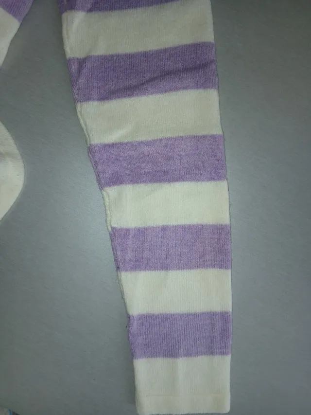 Jersey ONLY rayas lila y blanco Talla S