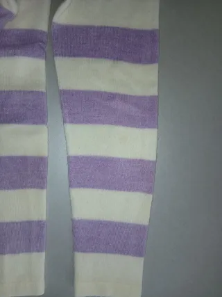 Jersey ONLY rayas lila y blanco Talla S